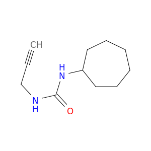 1-cycloheptyl-3-(prop-2-yn-1-yl)urea