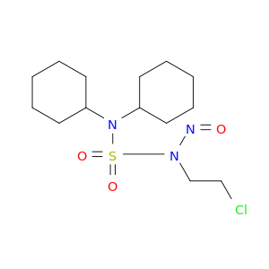 Sulfamide, N-(2-chloroethyl)-N',N'-dicyclohexyl-N-nitroso-