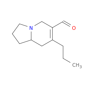 6-Indolizinecarboxaldehyde, 1,2,3,5,8,8a-hexahydro-7-propyl-