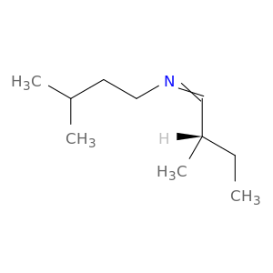 1-Butanamine, 3-methyl-N-[(2S)-2-methylbutylidene]-