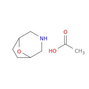 8-oxa-3-azabicyclo[3.2.1]辛烷,乙酸盐