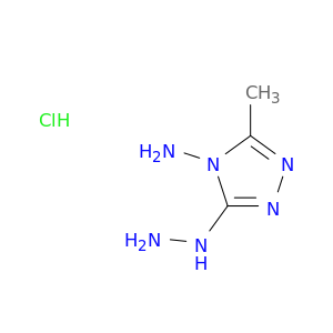 3-肼基-5-甲基-4H-1,2,4-三唑-4-胺盐酸盐