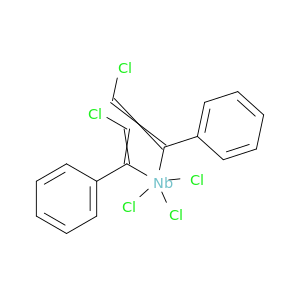 Niobium, trichlorobis(2-chloro-1-phenylethenyl)-