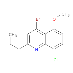 4-Bromo-8-chloro-5-methoxy-2-propylquinoline