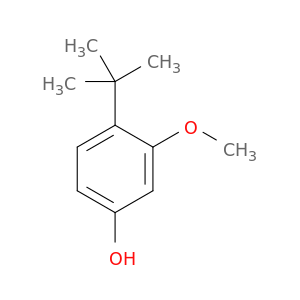 Phenol, 4-(1,1-dimethylethyl)-3-methoxy-