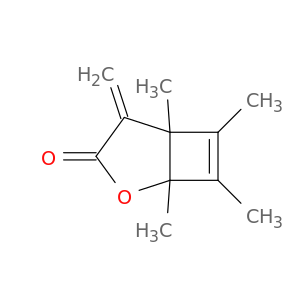 1,5,6,7-tetramethyl-4-methylidene-2-oxabicyclo[3.2.0]hept-6-en-3-one