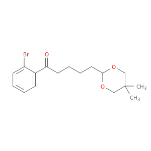 1-(2-溴苯基)-5-(5,5-二甲基-1,3-二氧基-2-基)-1-戊酮