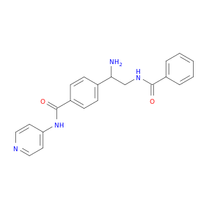 Benzamide, 4-[1-amino-2-(benzoylamino)ethyl]-N-4-pyridinyl-
