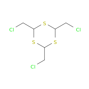 1,3,5-Trithiane, 2,4,6-tris(chloromethyl)-