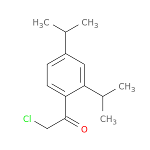 1-[2,4-Bis(propan-2-yl)phenyl]-2-chloroethan-1-one