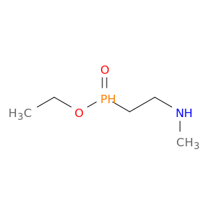 Phosphinic acid, [2-(methylamino)ethyl]-, ethyl ester
