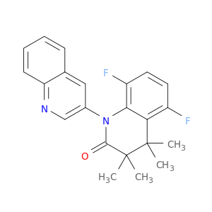 [1(2H),3'-Biquinolin]-2-one, 5,8-difluoro-3,4-dihydro-3,3,4,4-tetramethyl-