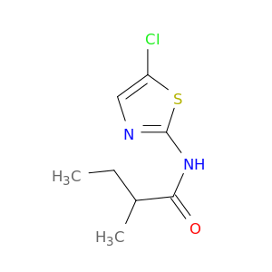 Butyramide,  N-(5-chloro-2-thiazolyl)-2-methyl-  (8CI)