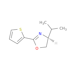Oxazole, 4,5-dihydro-4-(1-methylethyl)-2-(2-thienyl)-, (4S)-