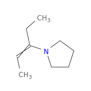 Pyrrolidine,1-(1-ethyl-1-propen-1-yl)-