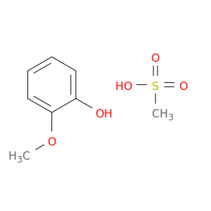 Phenol, 2-methoxy-, methanesulfonate