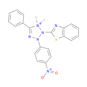 2H-Tetrazolium, 2-(2-benzothiazolyl)-3-(4-nitrophenyl)-5-phenyl-