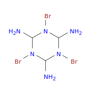 1,3,5-Triazine-2,4,6-triamine, 1,3,5-tribromohexahydro-