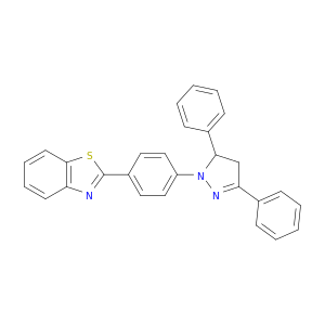 Benzothiazole, 2-[4-(4,5-dihydro-3,5-diphenyl-1H-pyrazol-1-yl)phenyl]-