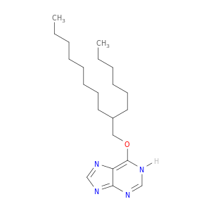 1H-Purine, 6-[(2-hexyldecyl)oxy]-