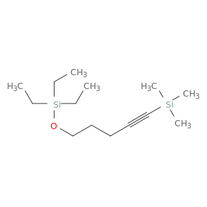 Silane, triethyl[[5-(trimethylsilyl)-4-pentynyl]oxy]-