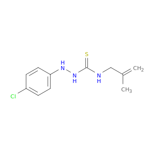Hydrazinecarbothioamide, 2-(4-chlorophenyl)-N-(2-methyl-2-propenyl)-