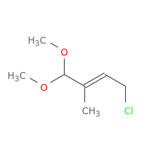 2-Butene, 4-chloro-1,1-dimethoxy-2-methyl-, (2E)-