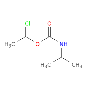 Carbamic acid, (1-methylethyl)-, 1-chloroethyl ester
