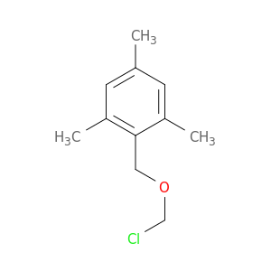 Benzene, 2-(chloromethoxymethyl)-1,3,5-trimethyl-