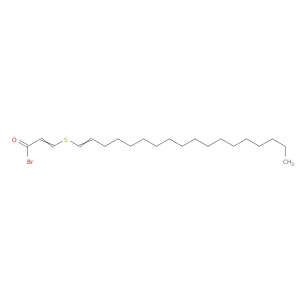 2-Propenoyl bromide, 3-(octadecenylthio)-