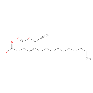 Butanedioic acid, dodecenyl-, mono-2-propynyl ester