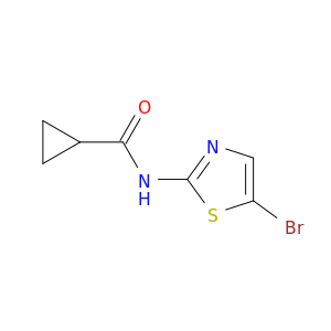 Cyclopropanecarboxamide, N-(5-bromo-2-thiazolyl)-