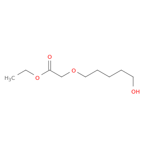 Acetic acid, [(5-hydroxypentyl)oxy]-, ethyl ester