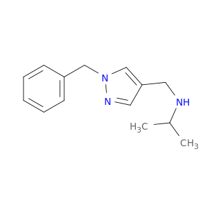 [(1-Benzyl-1H-pyrazol-4-yl)methyl](propan-2-yl)amine