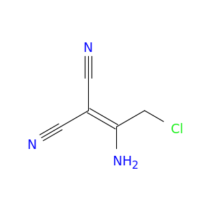 2-(1-Amino-2-chloroethylidene)malononitrile