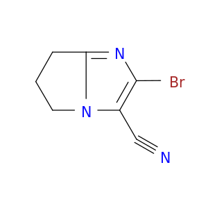 2-bromo-5H,6H,7H-pyrrolo[1,2-a]imidazole-3-carbonitrile