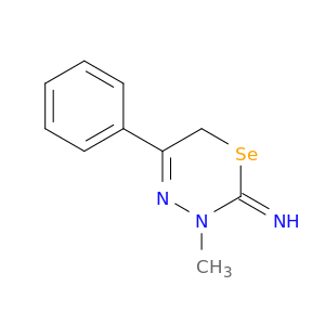 2H-1,3,4-Selenadiazin-2-imine, 3,6-dihydro-3-methyl-5-phenyl-