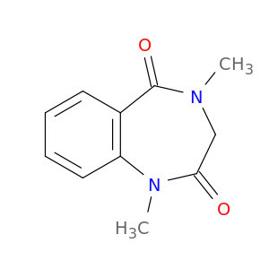 1H-1,4-Benzodiazepine-2,5-dione, 3,4-dihydro-1,4-dimethyl-
