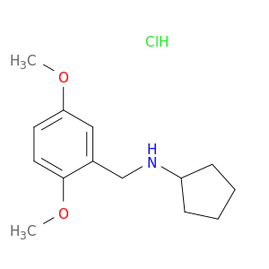N-(2,5-Dimethoxybenzyl)cyclopentanamine Hydrochloride