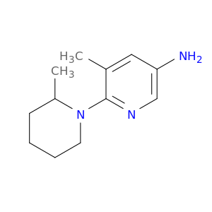 5-Methyl-6-(2-methylpiperidin-1-yl)pyridin-3-amine