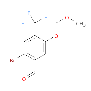 2-Bromo-5-(methoxymethoxy)-4-(trifluoromethyl)benzaldehyde