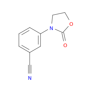 3-(2-oxo-1,3-oxazolidin-3-yl)benzonitrile