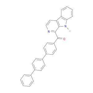 Methanone, 9H-pyrido[3,4-b]indol-1-yl[1,1':4',1''-terphenyl]-4-yl-