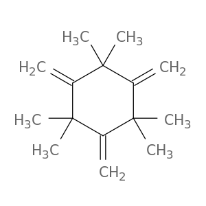Cyclohexane, 1,1,3,3,5,5-hexamethyl-2,4,6-tris(methylene)-