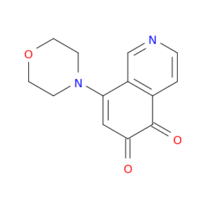 5,6-Isoquinolinedione, 8-(4-morpholinyl)-