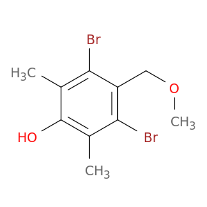 Phenol, 3,5-dibromo-4-(methoxymethyl)-2,6-dimethyl-
