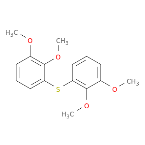 Benzene, 1,1'-thiobis[2,3-dimethoxy-