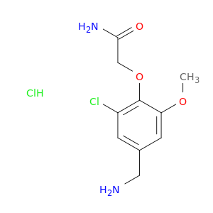 2-[4-(Aminomethyl)-2-chloro-6-methoxyphenoxy]acetamide Hydrochloride