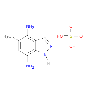 1H-Indazole-4,7-diamine, 5-methyl-, sulfate