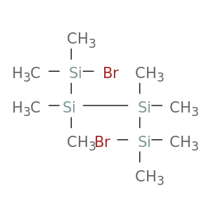 Tetrasilane, 1,4-dibromo-1,1,2,2,3,3,4,4-octamethyl-